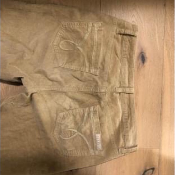 Pants: Calvin Klein-corduroy straight leg/fitted Women’s size: 8 - Picture 3 of 6